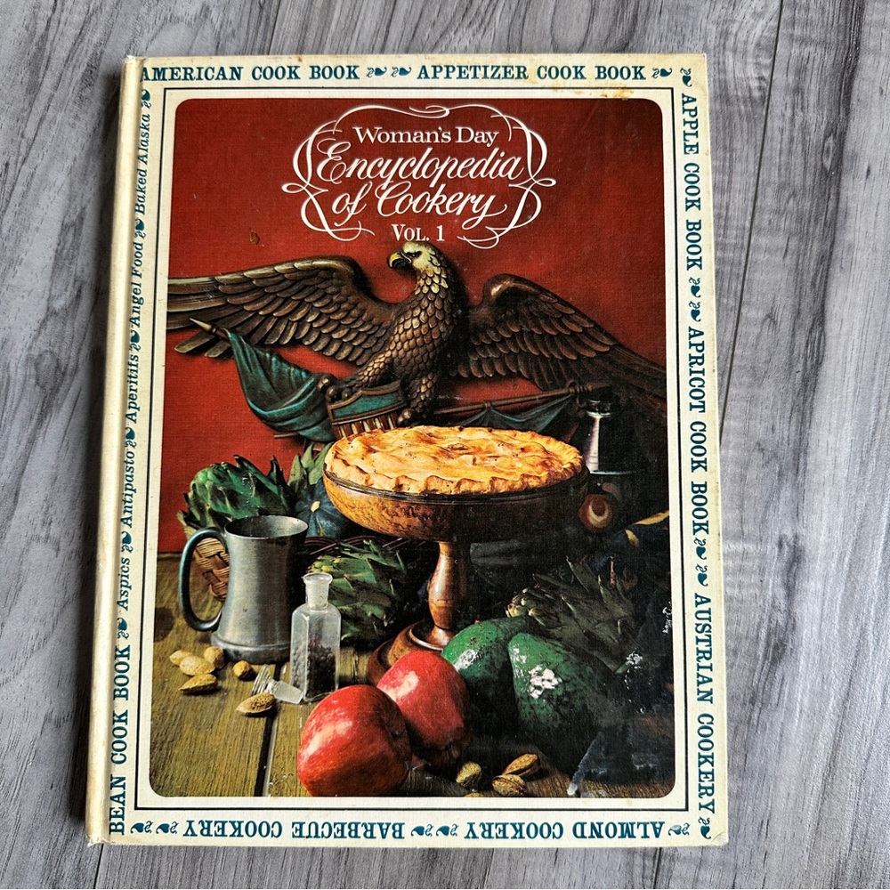 1966 Woman’s Day Encyclopedia of Cookery Volume 1 - Hardcover